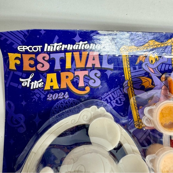 NWT. Disney Mickey Mouse 2024 Epcot Festival Of The Arts Paint Your Own - Picture 4 of 10